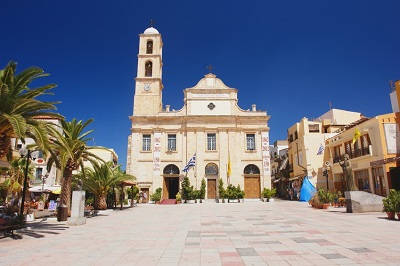 Orthodoxe Kirche Stadtplatz Chania