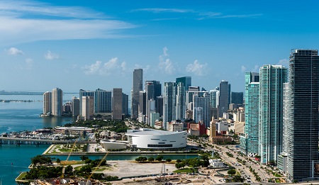 Downtown Miami erkunden mit dem Sixt Mietwagen