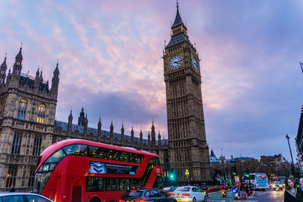 Städtetrips in England (Big Ben, London)