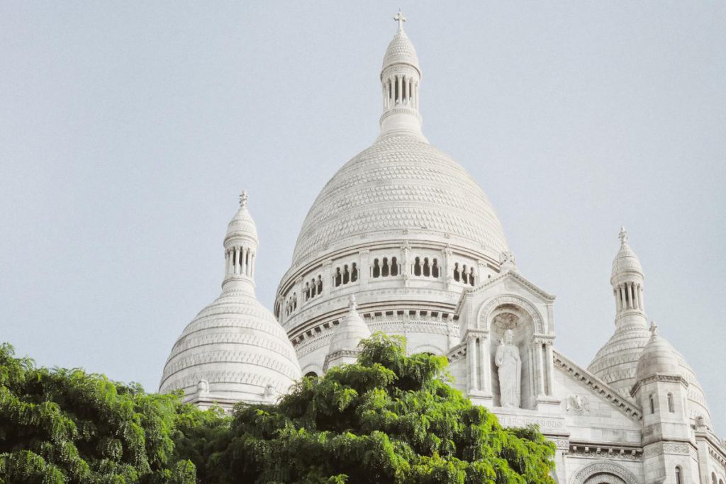 Basilika Sacré-Cœur auf dem Montmartre in Paris