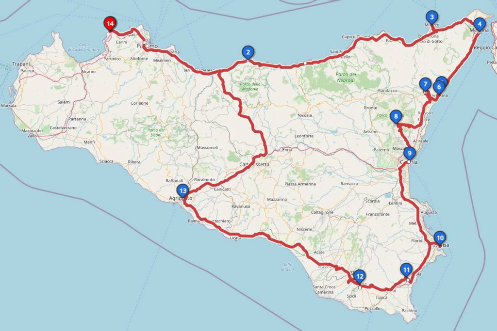 Roadtrip auf Sizilien
