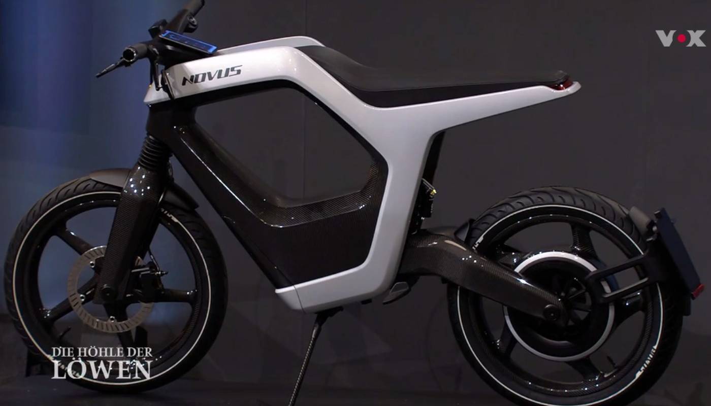 Novus Bike: Das Elektromotorrad aus Die Höhle der Löwen (VOX)